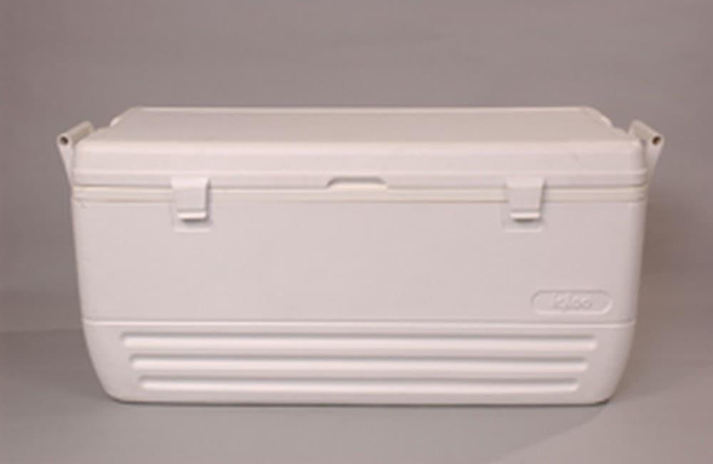 White Ice Chest