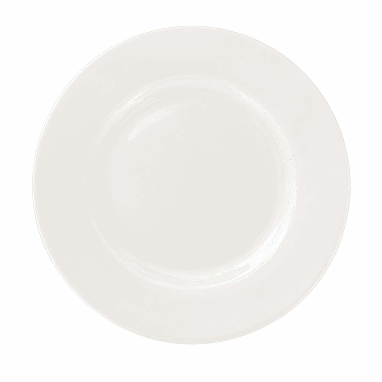White Salad Plate