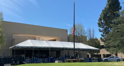 20'x60' White Canopy