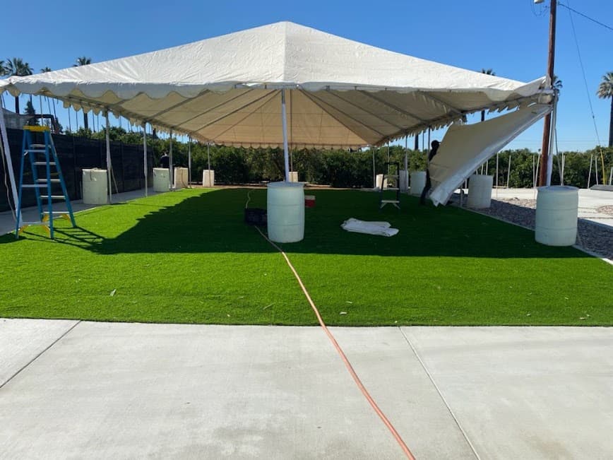 30'x60' White Canopy