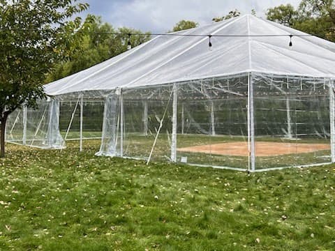 Clear Canopy Sidewall 8'x10' Section