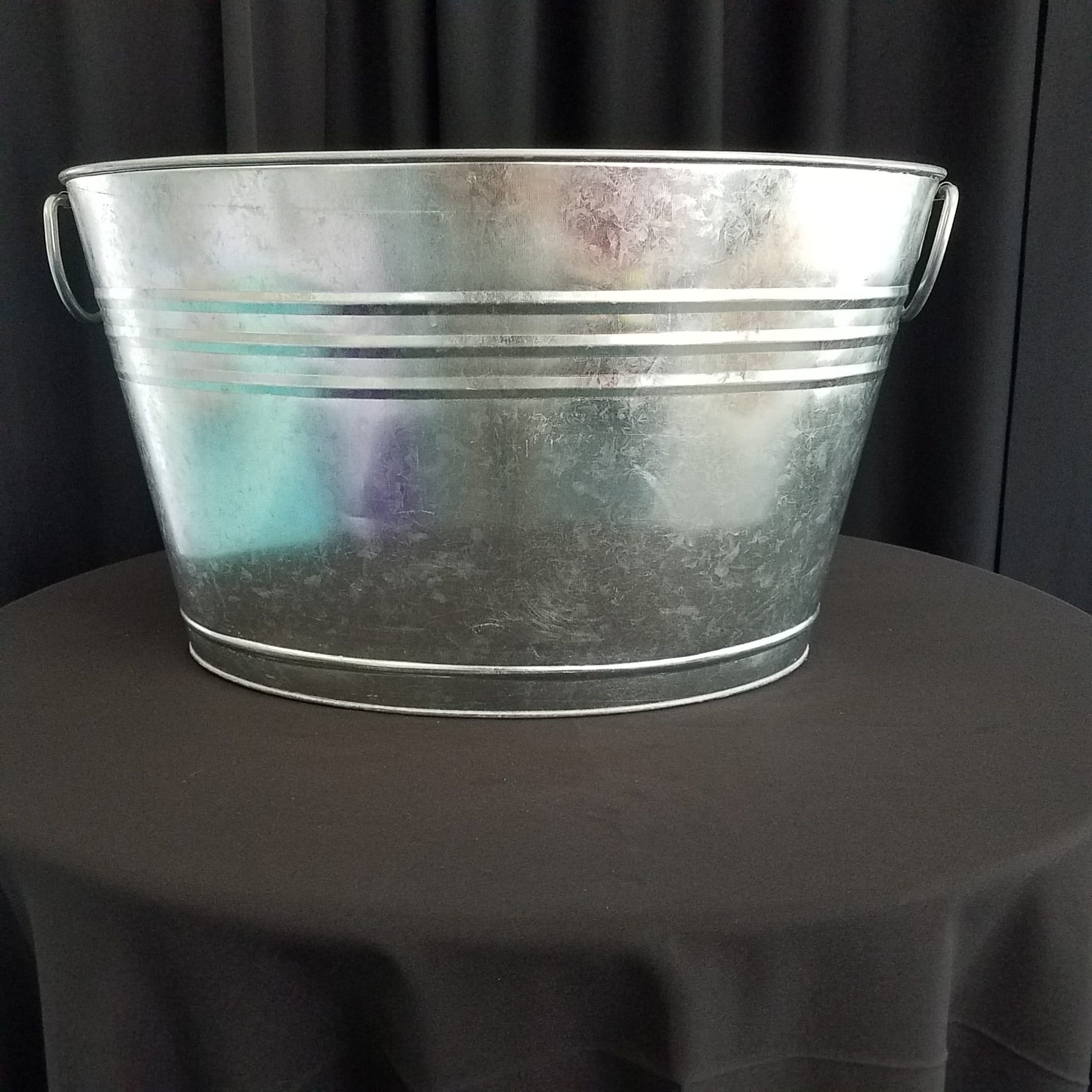Tub Galvanized w/handles